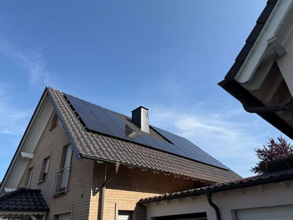 Photovoltaikanlage in NRW montiert von Brücken Energie aus Euskirchen